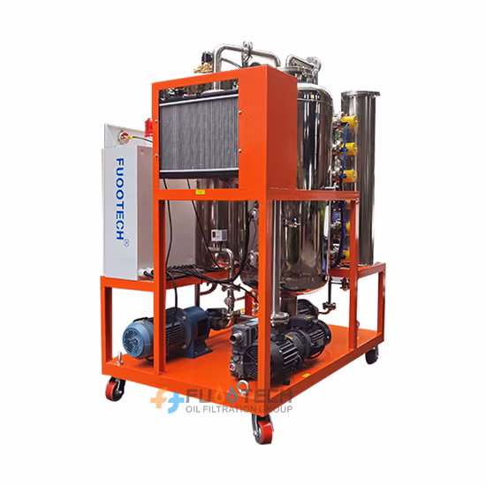 Purificateur d'huile résistant au feu d'ester de phosphate d'Eh inoxydable